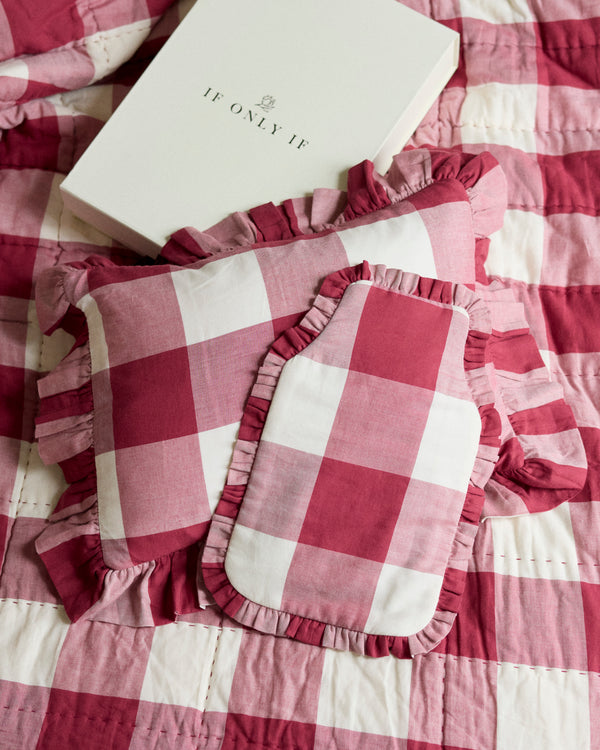 Keep Warm Gift Set - Vinatge Red Gingham