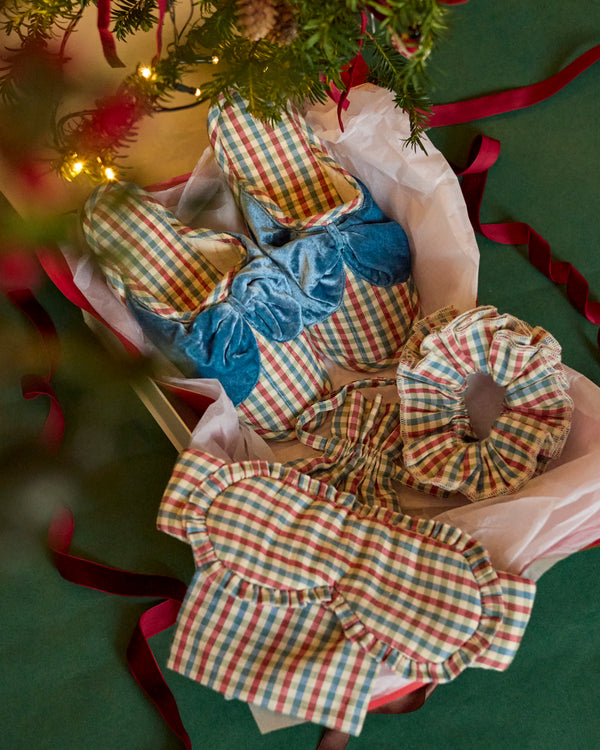 Cosy Accessories Gift Set - Hedgerow Gingham