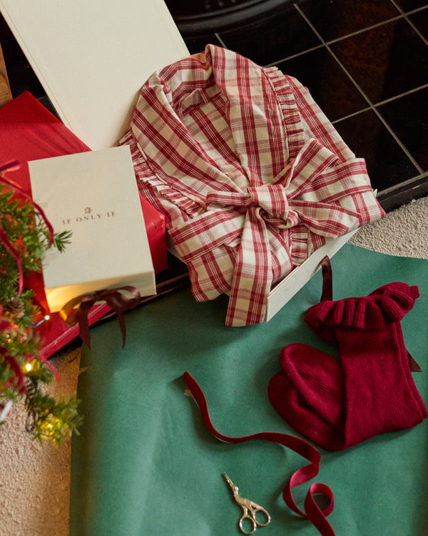 All Wrapped Up Gift Set - Vintage Red Tartan