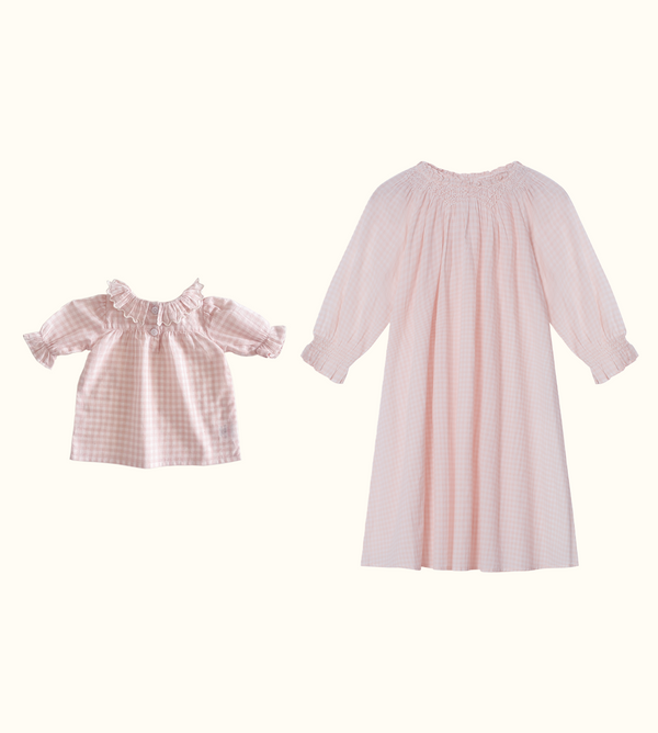 Alexa x Dolly Nightie Pink Gingham