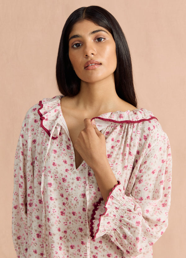 Carey - Damson Floral