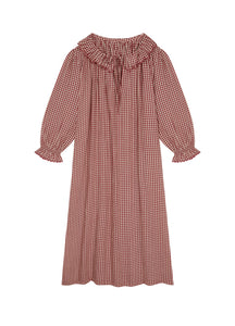 Carey - Rust Gingham