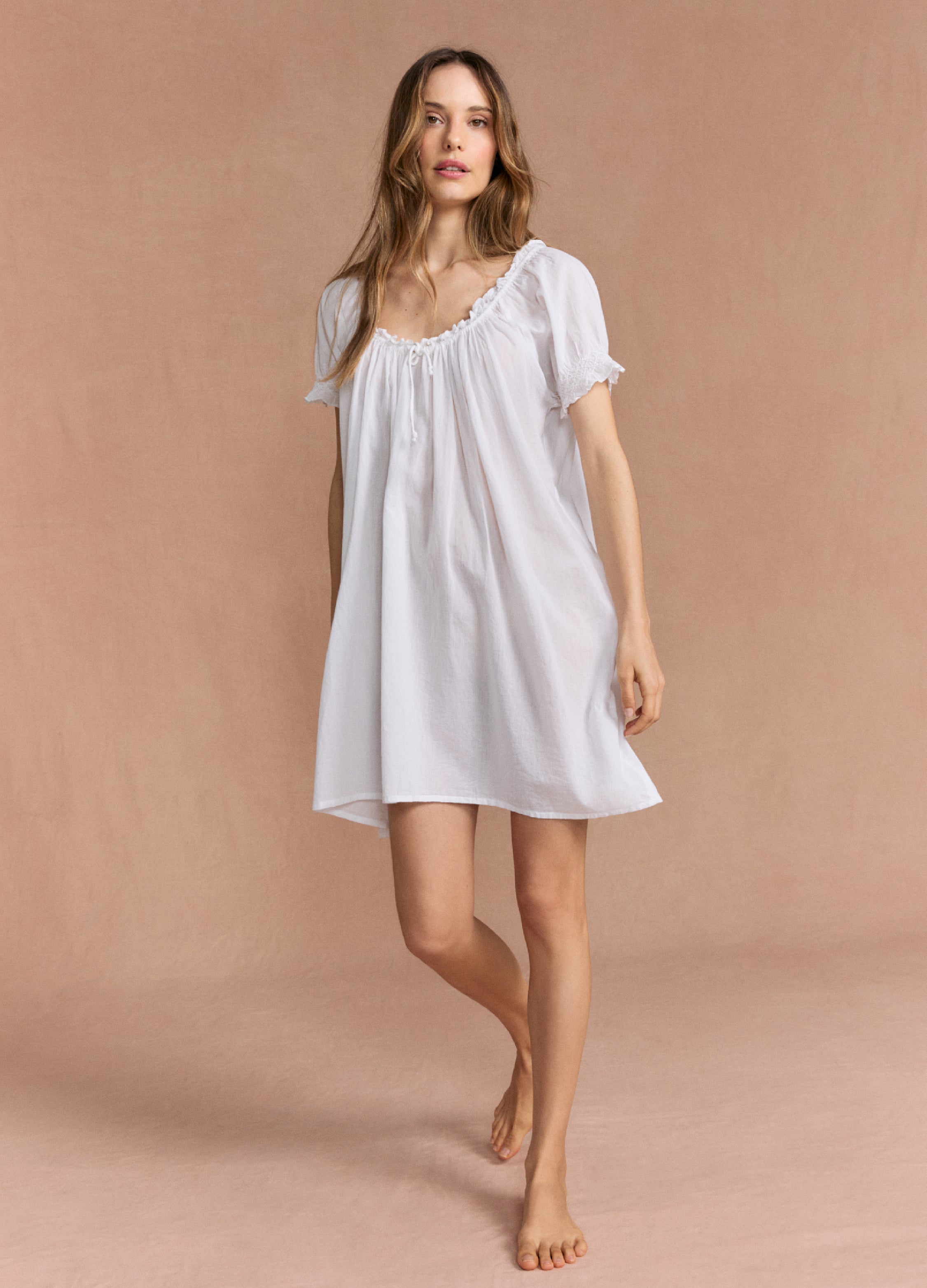 Clover Cotton Cambric Nightdress | If Only If