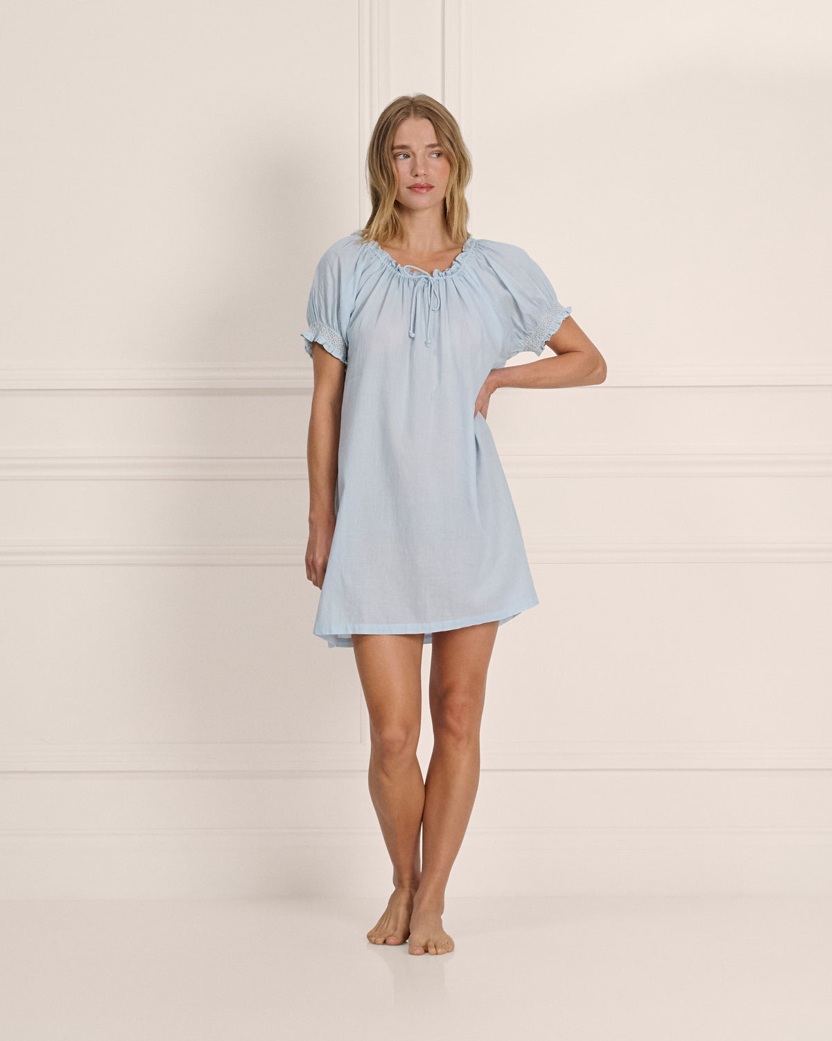 Clover Short Powder Blue