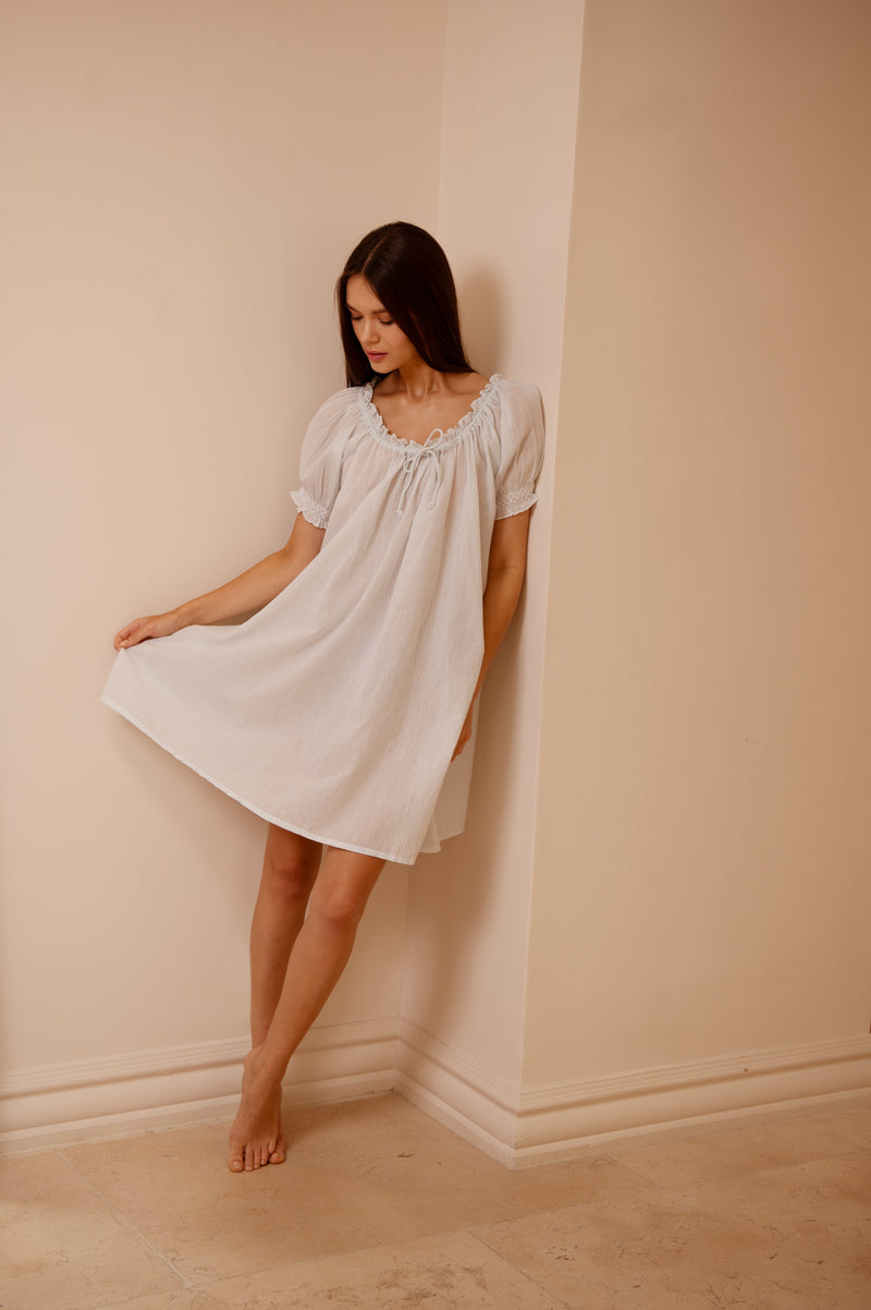 Clover - Pale Blue Gingham