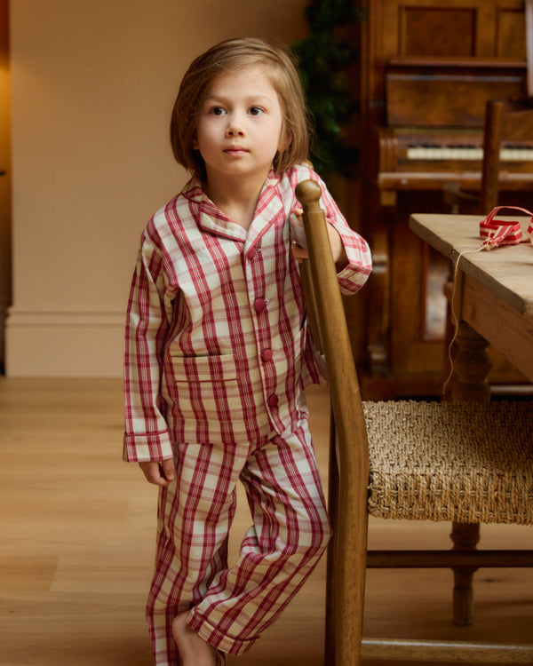 Nico - Vintage Red Tartan