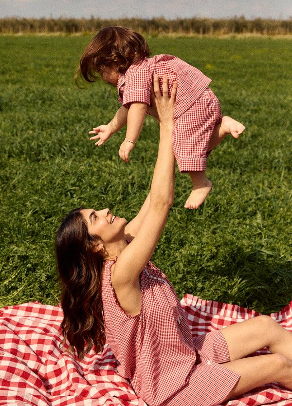 Max Red Gingham