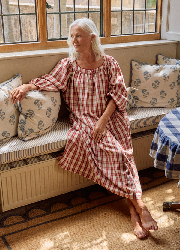 Isabel - Garnet Red Tartan