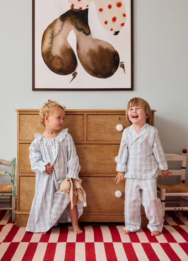 Margot - Skye Blue Tartan