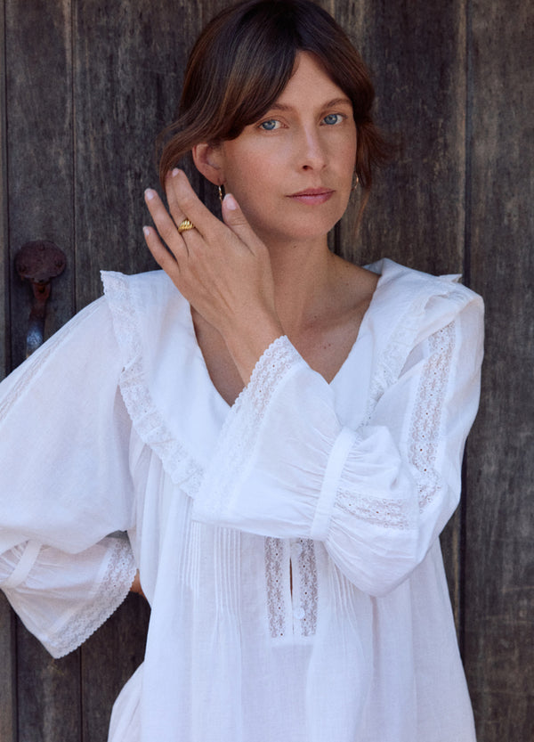 Valerie - Vintage White