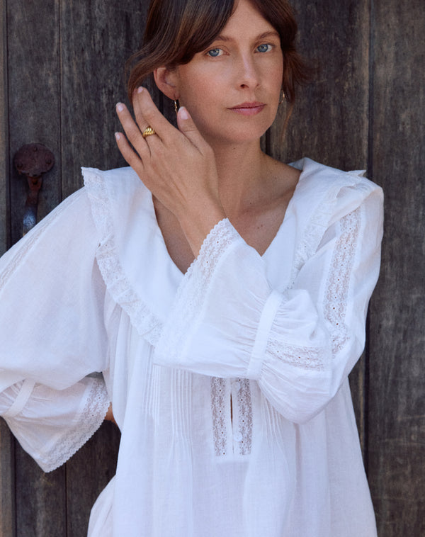 Valerie - Vintage White