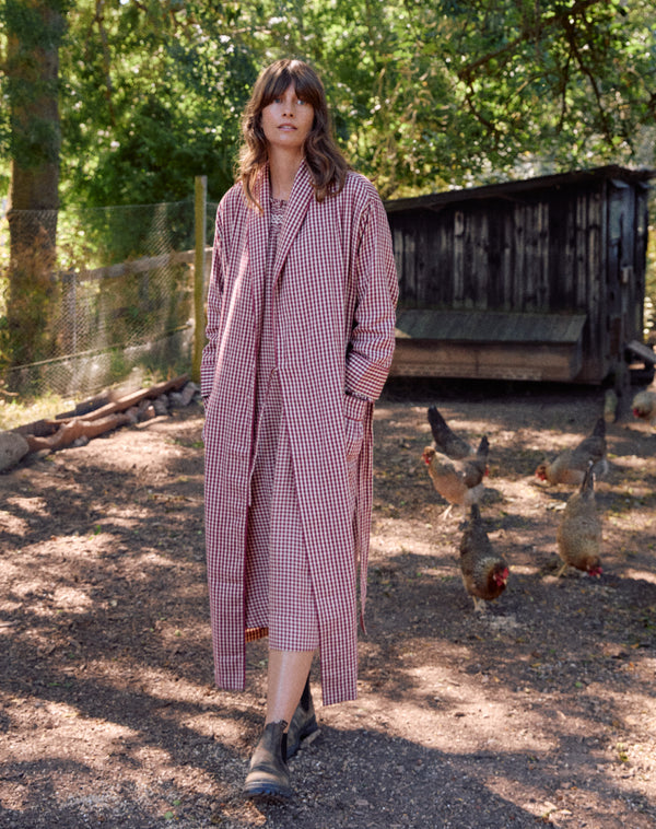 Pippy - Rust Gingham