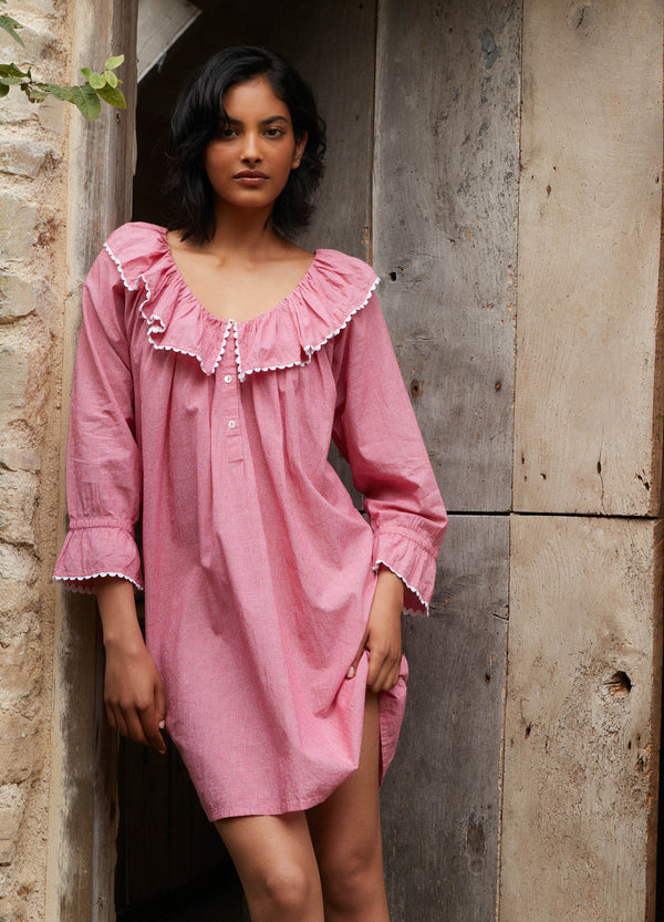 India - Redcurrant Gingham