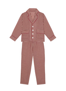 Nico - Rust Gingham