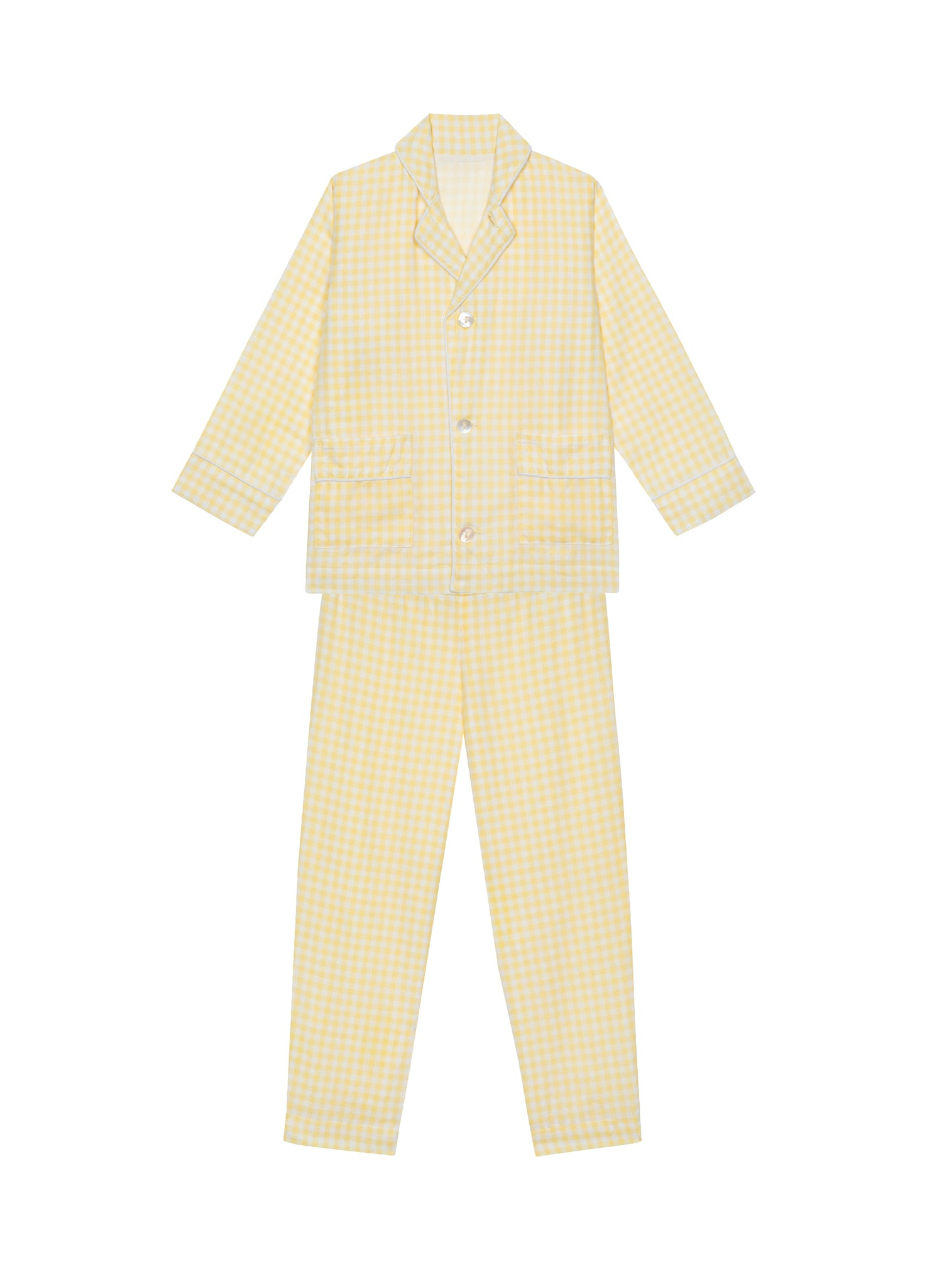 Nico - Buttercup Yellow Gingham