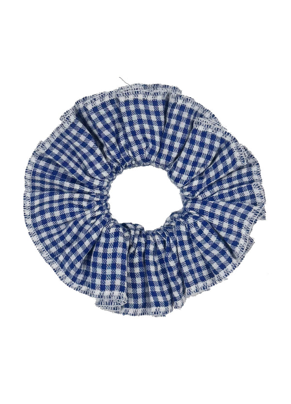 Navy Peony Scrunchie